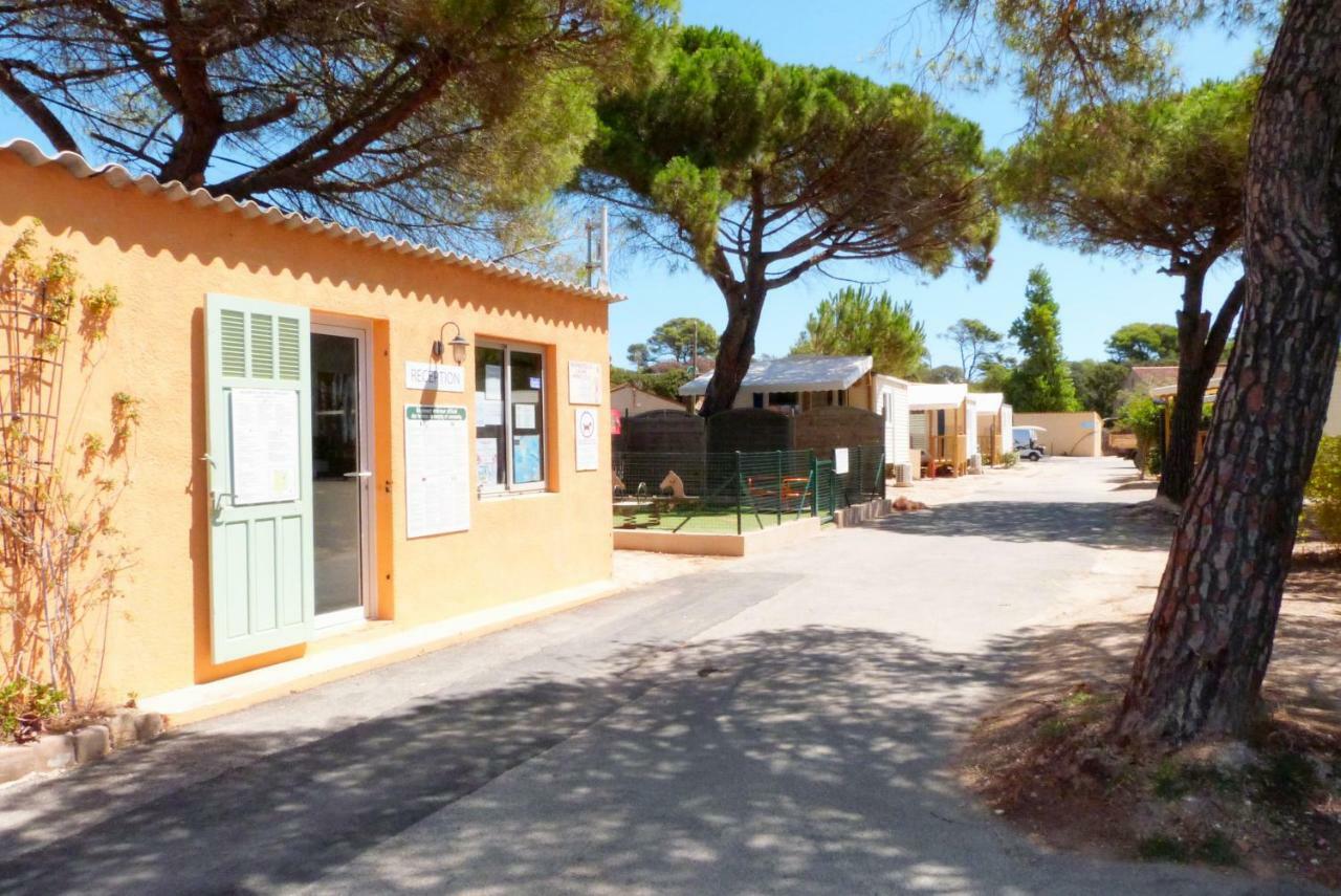 Camping La Bergerie Plage Hyères Exterior foto